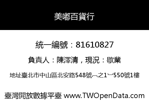 美嘟百貨行