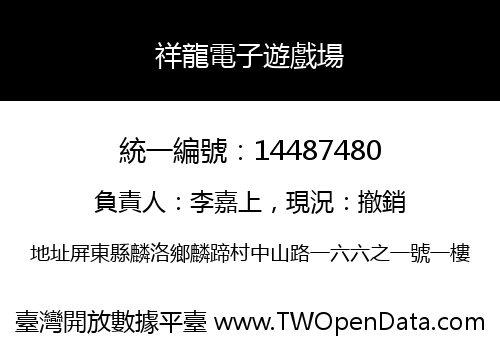 祥龍電子遊戲場