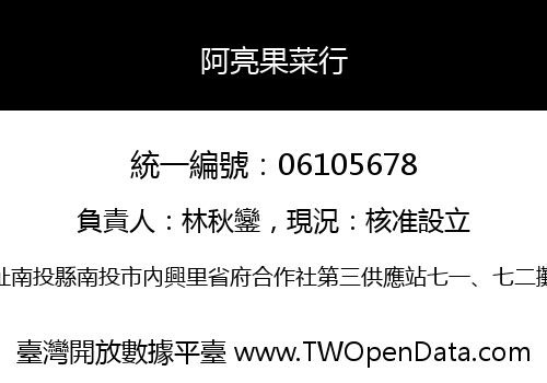 阿亮果菜行