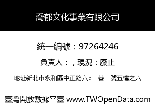喬郁文化事業有限公司