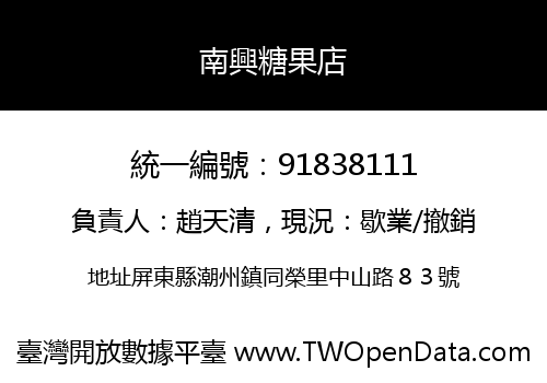 南興糖果店