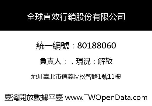 全球直效行銷股份有限公司