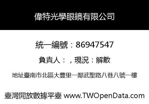 偉特光學眼鏡有限公司