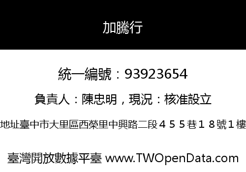 加騰行