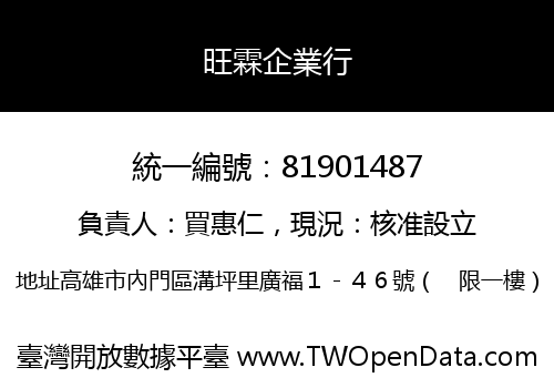 旺霖企業行
