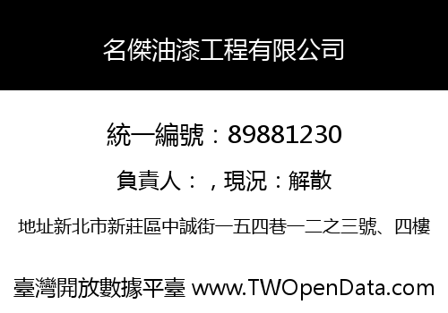 名傑油漆工程有限公司
