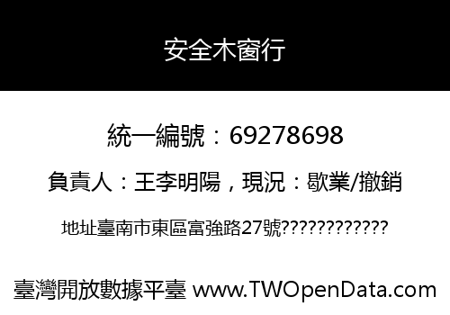 安全木窗行