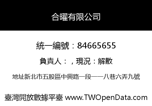 合曜有限公司