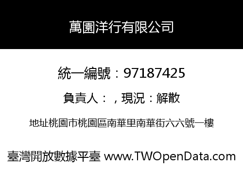 萬園洋行有限公司