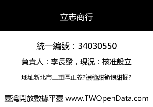 立志商行