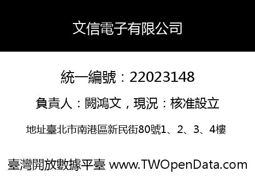 文信電子有限公司