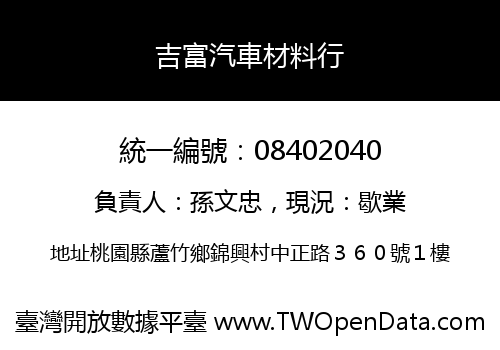 吉富汽車材料行