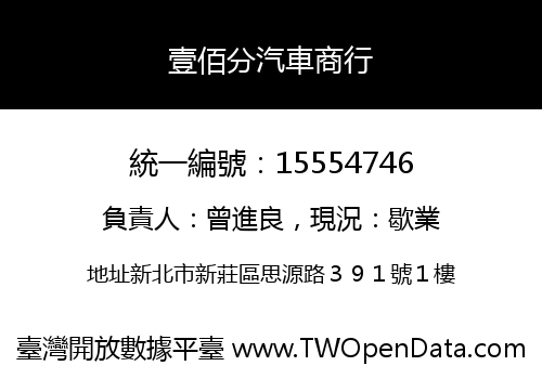 壹佰分汽車商行