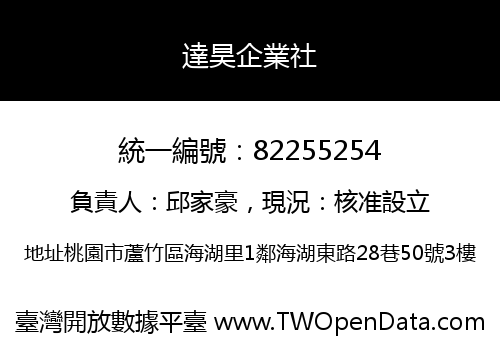 達昊企業社