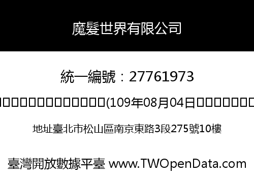 魔髮世界有限公司