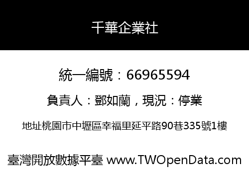 千華企業社