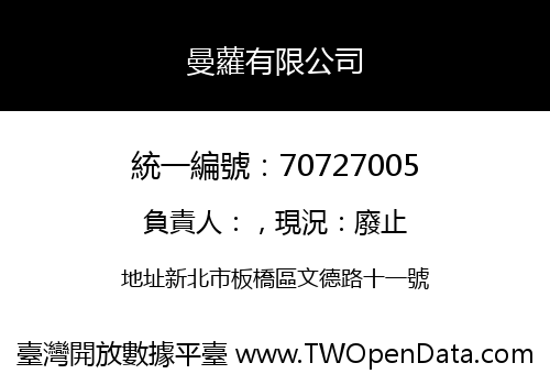 曼蘿有限公司