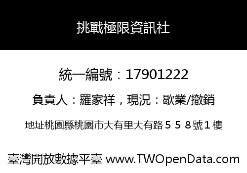 挑戰極限資訊社