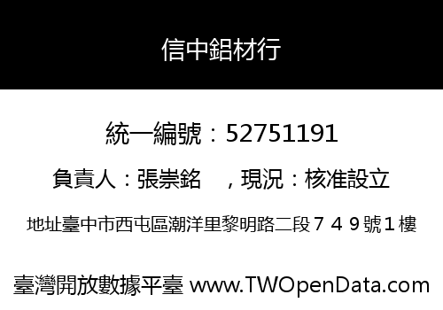信中鋁材行