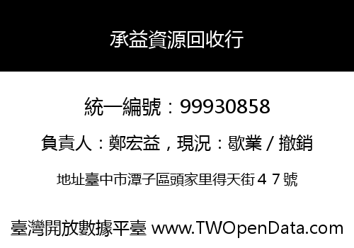 承益資源回收行