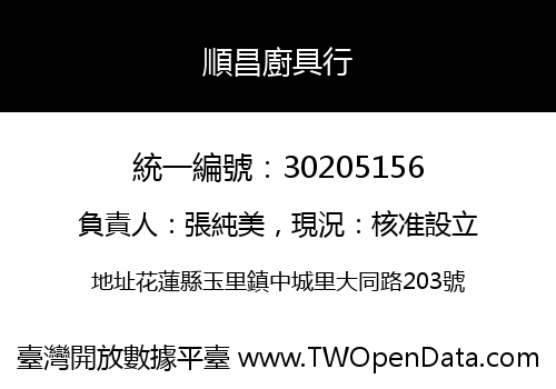 順昌廚具行