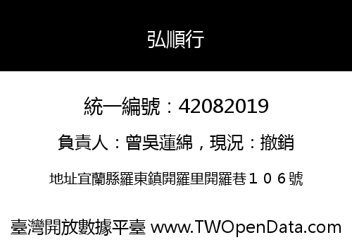 弘順行