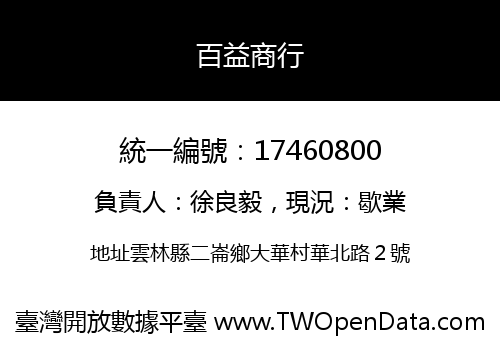 百益商行