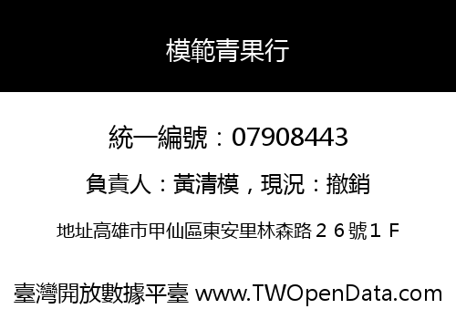 模範青果行