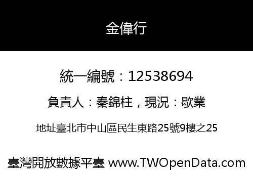 金偉行