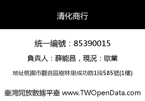 清化商行