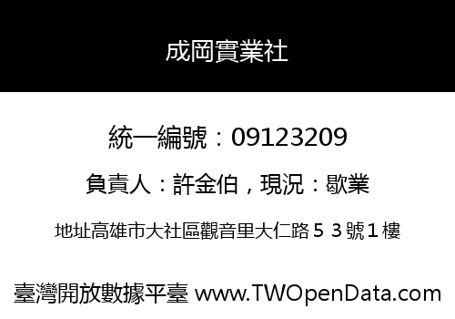 成岡實業社