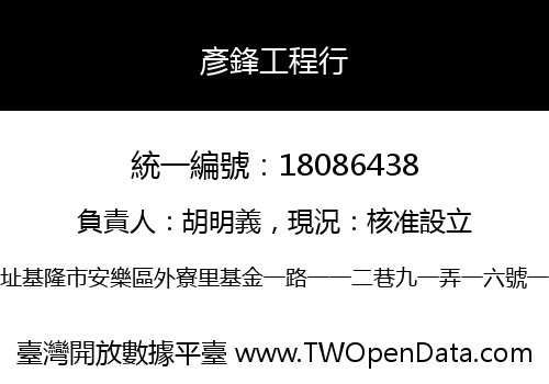 彥鋒工程行