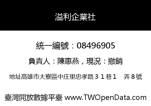 溢利企業社