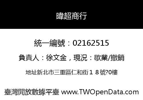 暐超商行