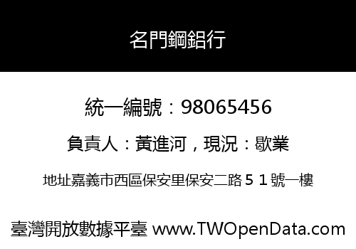 名門鋼鋁行