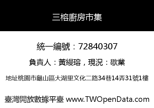 三榕廚房市集