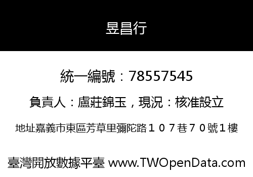 昱昌行