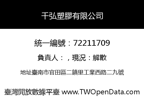 千弘塑膠有限公司