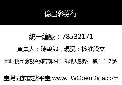 億昌彩券行