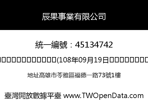 辰果事業有限公司