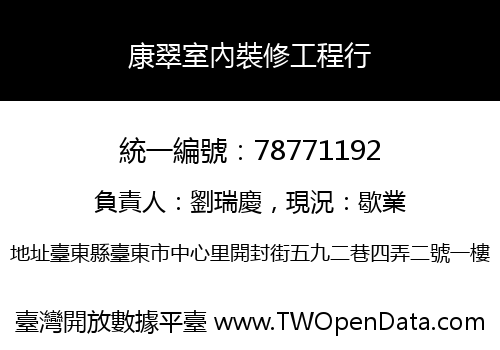 康翠室內裝修工程行