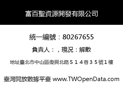 富百聖資源開發有限公司