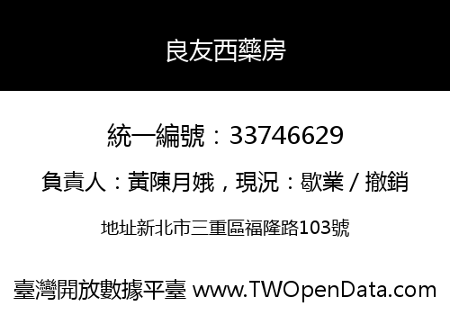 良友西藥房