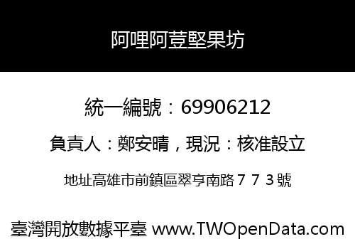 阿哩阿荳堅果坊