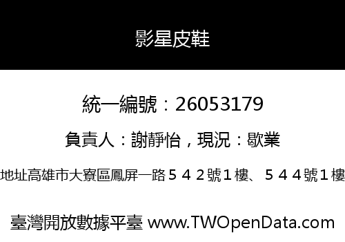 影星皮鞋