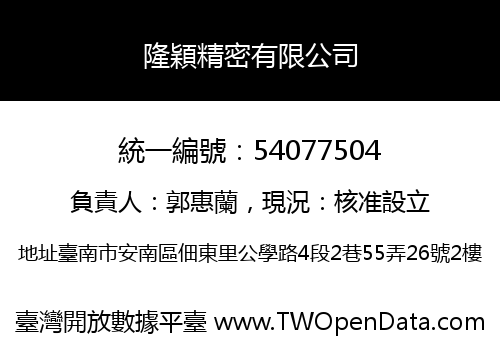 隆穎精密有限公司