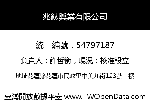 兆鈦興業有限公司