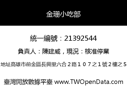 金珊小吃部