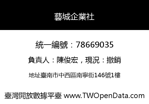 藝城企業社