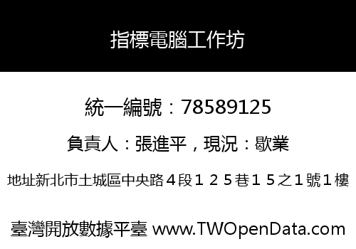 指標電腦工作坊